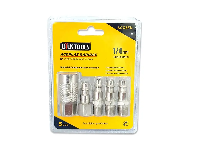 ACOPLAS RAPIDAS SET 5PCS UYU
