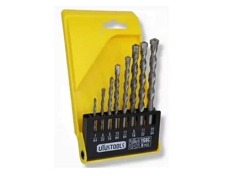 JUEGO DE BROCAS PARA CEMENTO DE 8 PIEZAS UYUSTOOLS