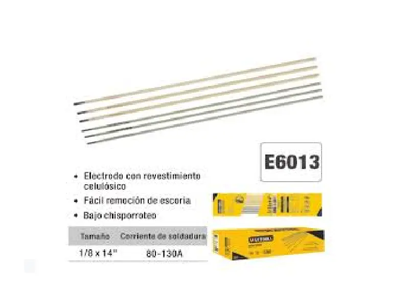 ELECTRODO O BARILLA DE SOLDAR E6013 1/8"  (U/M VENTA 1 )