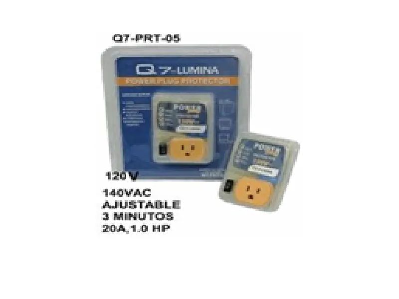 PROTECTOR DE VOLTAJE 120V -Q7-LUMINA