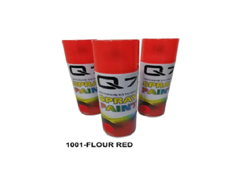 PINTURA EN SPRAY FLUORECENTE ROJO Q7