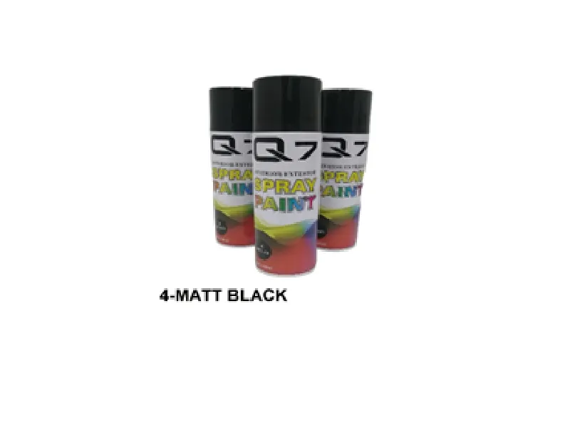 PINTURA EN SPRAY NEGRO MATE