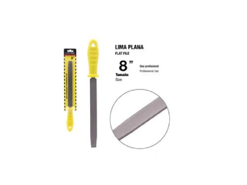 LIMA PLANA 8"