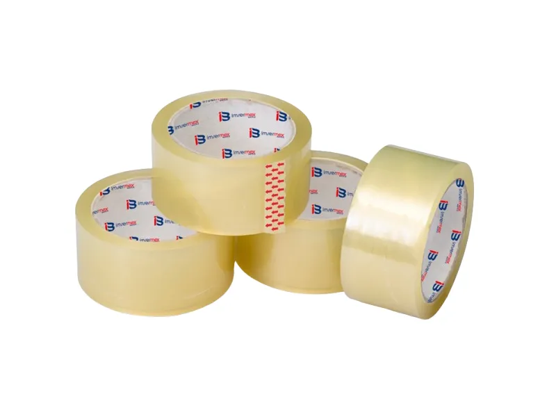 ROLLO DE PRECINTA PARA EMBALAJE TRANSPARENTE 48MM X 100 YARDAS