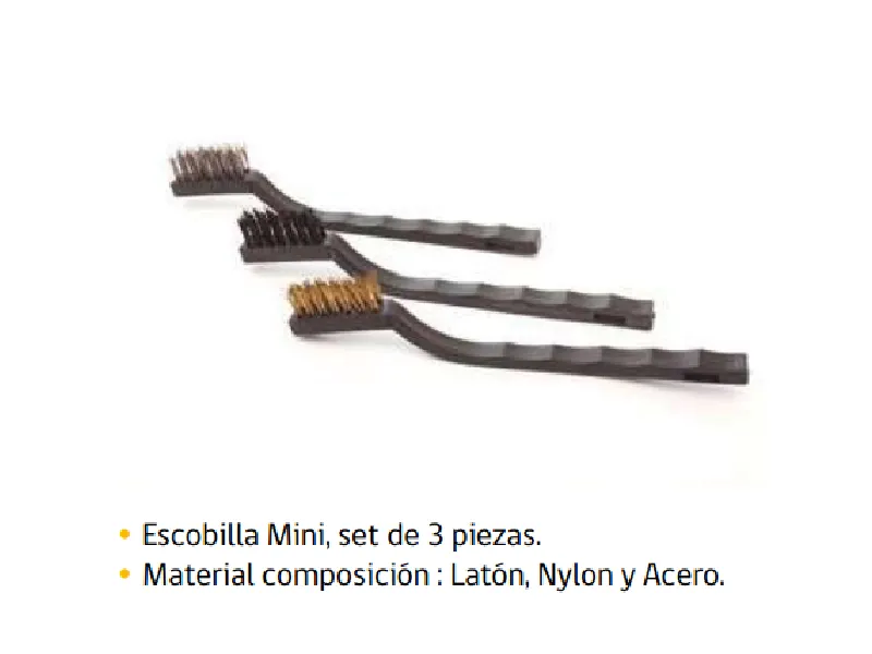ESCOBILLA MINI 3PCS UYUS