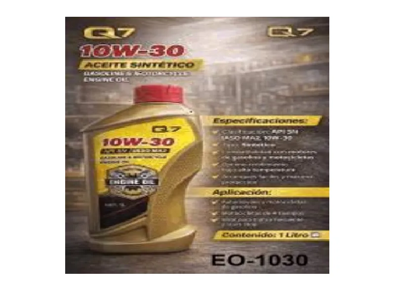 1L.ACEITE LUBRICANTE 10W30 P/MOTOR 4 TIEMPO-Q7