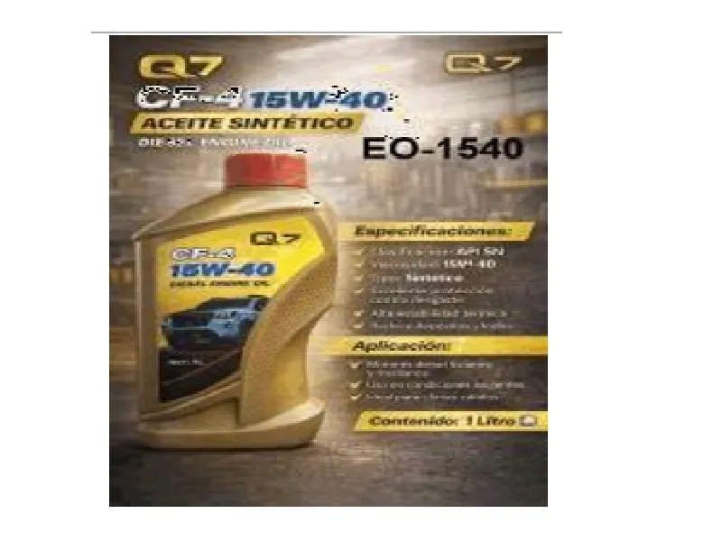 1L.ACEITE LUBRICANTE 15W40 P/MOTOR 4 TIEMPO-Q7