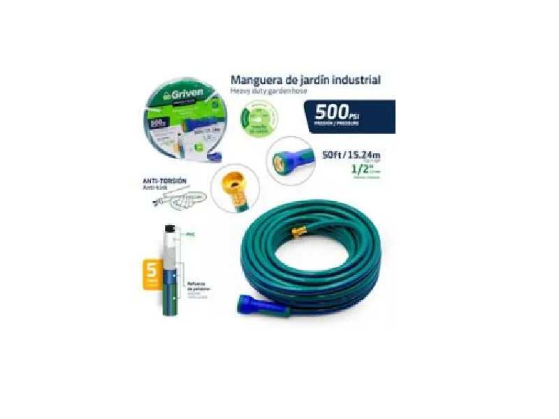 MANGUERA DE JARDIN INDUSTRIAL