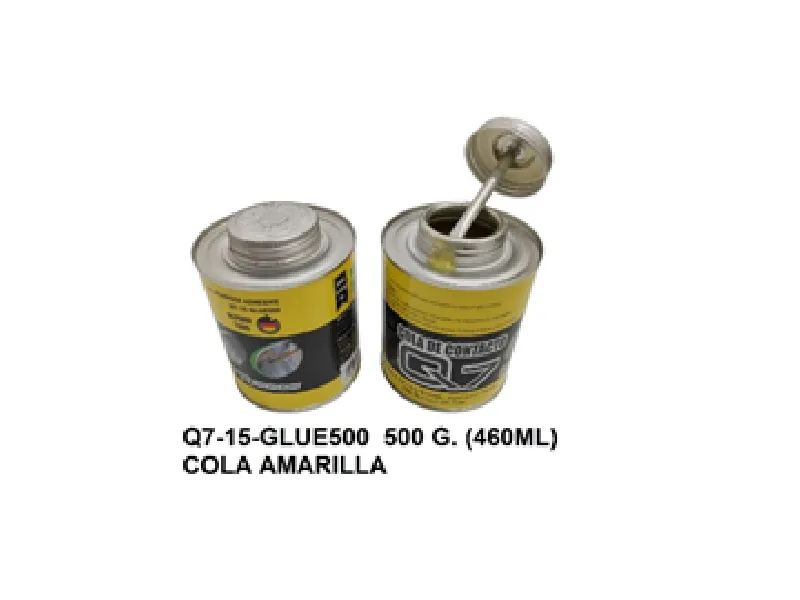 PEGA AMARILLA (COLA) / BAJE- 500 GRAMOS-460ML.-Q7