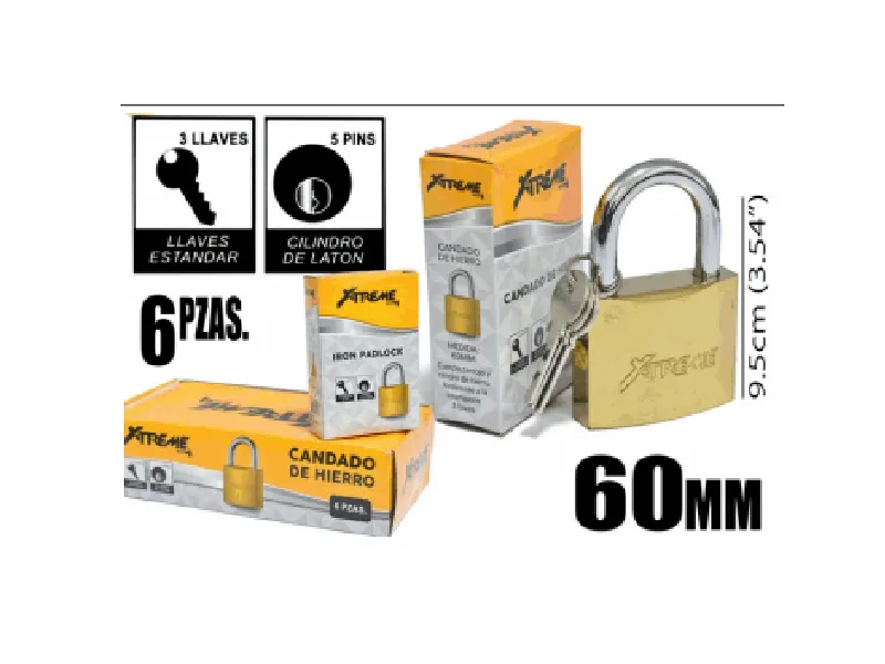 CANDADO 60MM