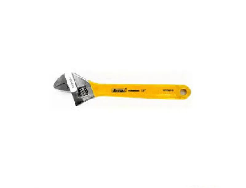 LLAVE FRANCESA M/PLAST.AMAR.10"