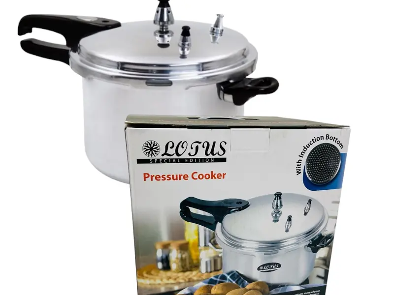 OLLA DE PRESIÓN DE 3 PISTONES ALUMINIO, 5 L