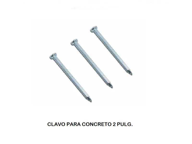 CLAVO PARA CONCRETO 2PLG