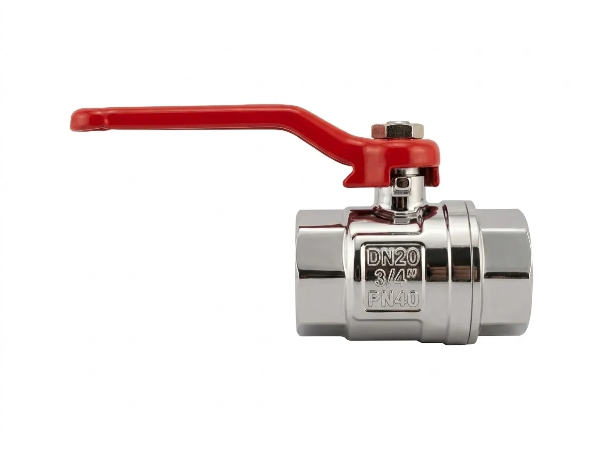 LLAVE DE PASO ¾ PULGADA METÁLICA