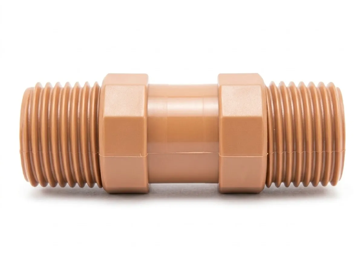 NIPLE - 1/2" CON ROSCA (POLIPROPILENO)