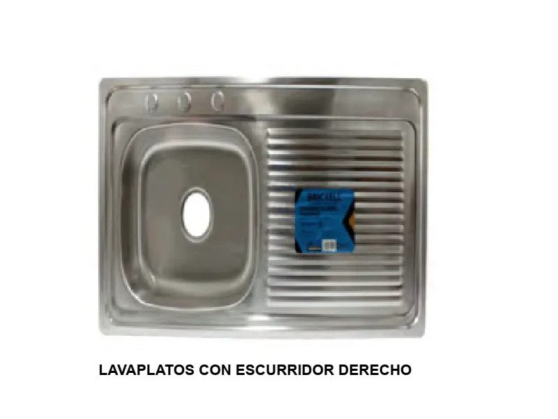 FREGADERO CON ESCURRIDOR DERECHO