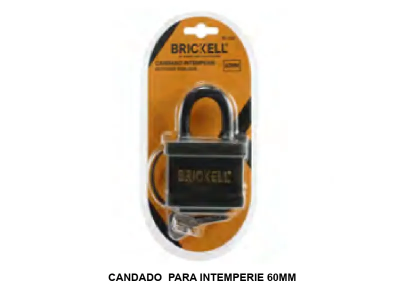 CANDADO ENCAUCHETADO PARA INTEMPERIE 60MM