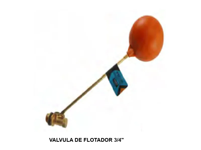 VALVULA DE FLOTADOR 3/4"