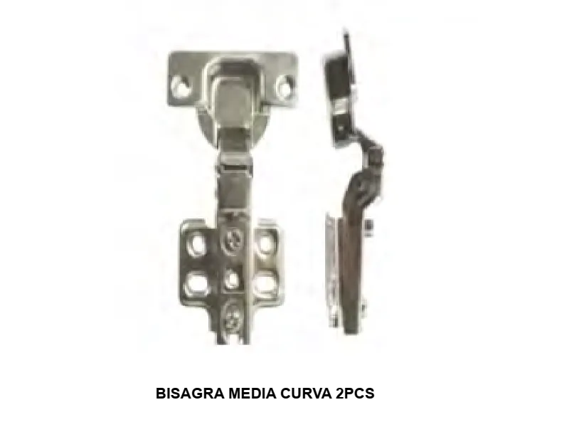 BISAGRA MEDIA CURVA 2PCS