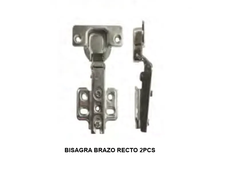 BISAGRA BRAZO RECTO 2PCS