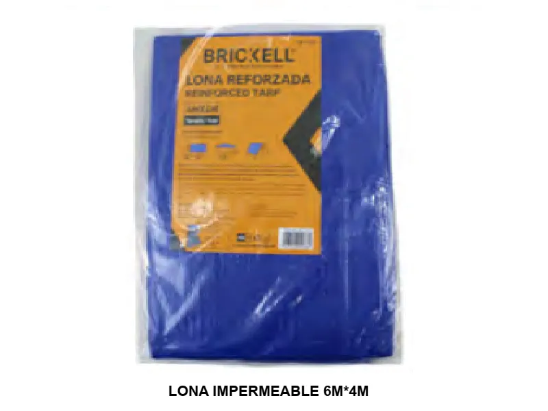 LONA IMPERMEABLE 6M*4M
