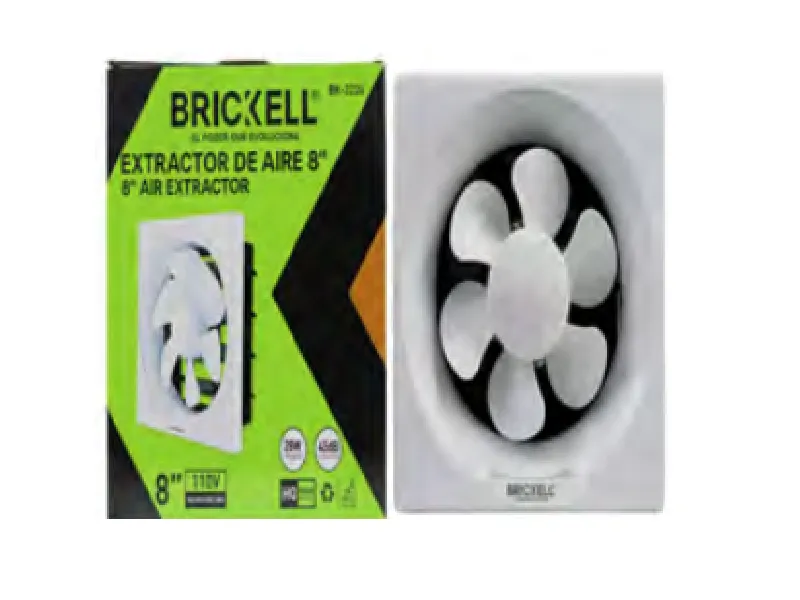 EXTRACTOR DE AIRE 8" 28W. 110V