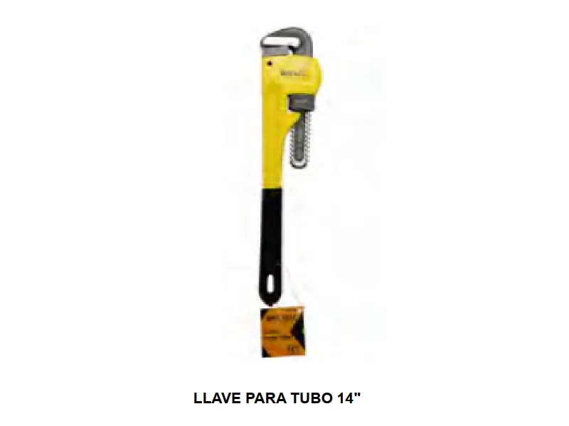 LLAVE PARA TUBO 14"
