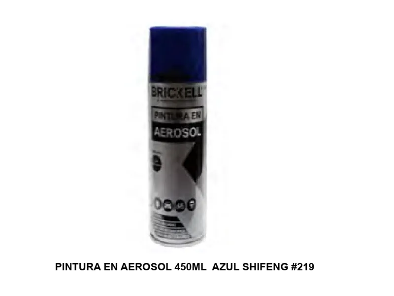 PINTURA EN AEROSOL 450ML  AZUL SHIFENG #219