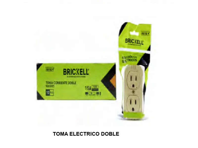 TOMA ELECTRICO DOBLE