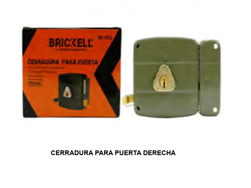 CERRADURA PARA PUERTA DERECHA