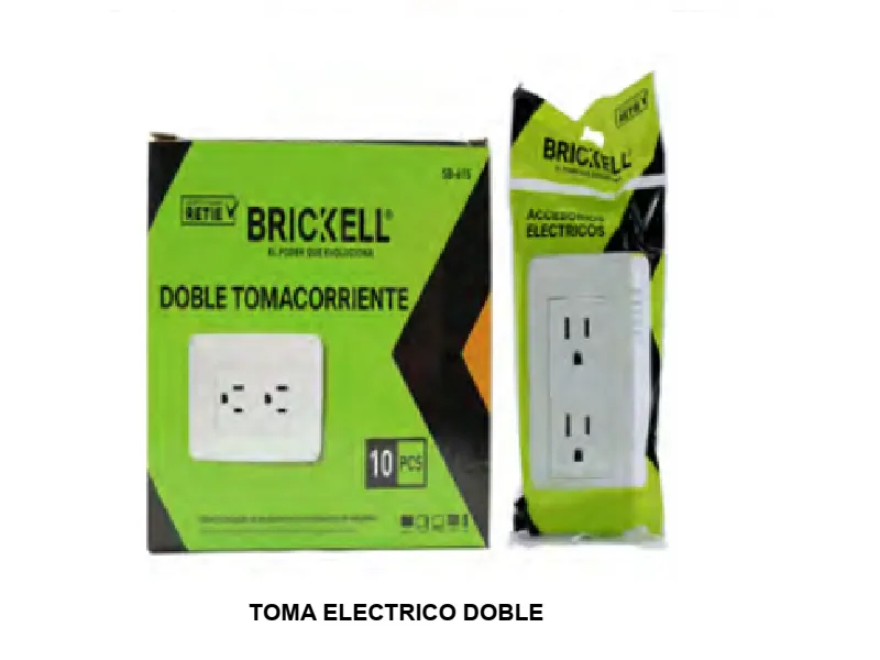 TOMA ELECTRICO DOBLE