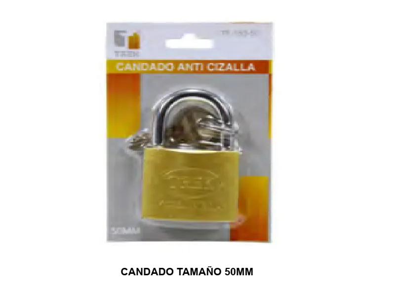 CANDADO TAMAÑO 50MM