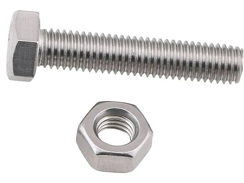 Tornillo M6x40 solo con tuercas