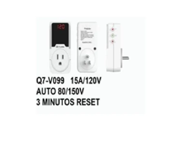 PROTECTOR DE VOLTAJE 120V/15A AUTOMATICO-Q7-LUMINA
