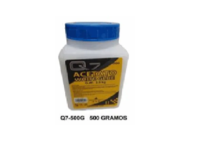 PEGA BLANCA MADERA/ ACETATO- 500 GRAMOS-Q7
