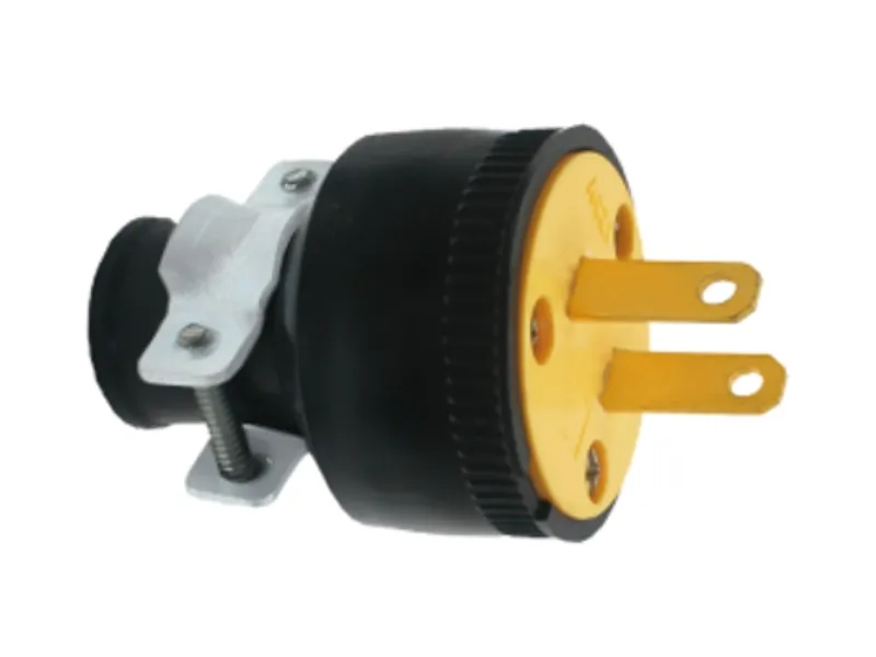 CONECTOR MACHO PVC SIN TIERRA   FYY