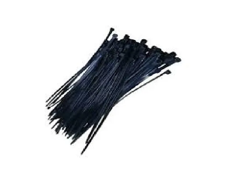 BRIDA AMARRA PLASTICA NEGRA 7.5 X 400MM 16" UYUS PAQUETE 100 U