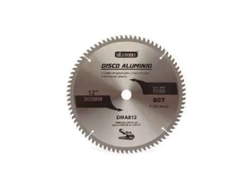 DISCO P/CORTAR ALUMINIO 12" X 80T  UYUSTOOLS