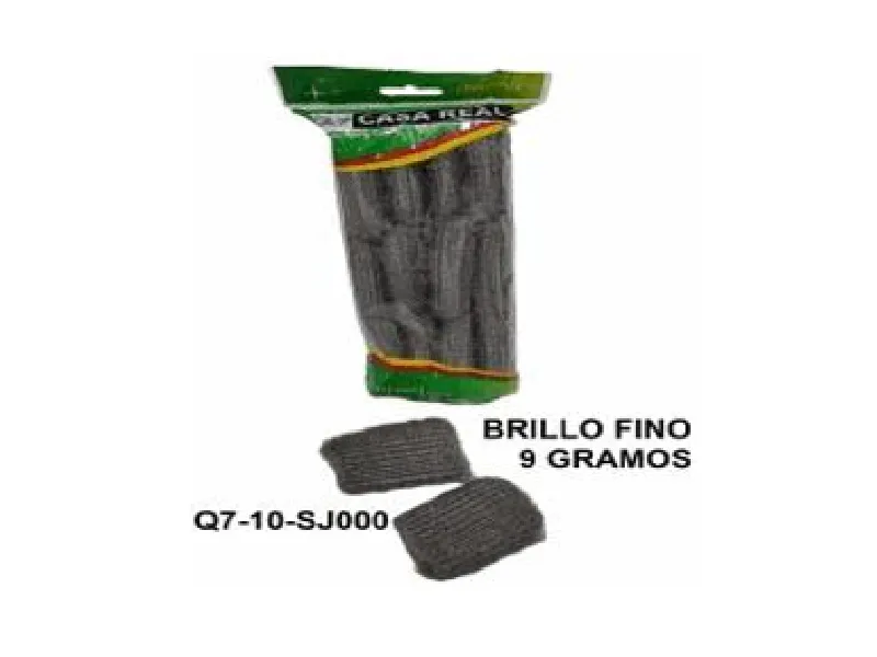 BRILLO FINO-PELO VIEJA 9 GRAMOS-Q7(ESTROPAJO DE ALUMINIO)