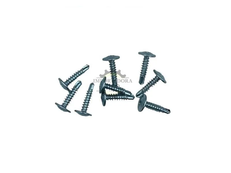 TORNILLO CABEZA DE LENTEJA CON PUNTA DE BROCA 8x1" (U/M VENTA 1 )