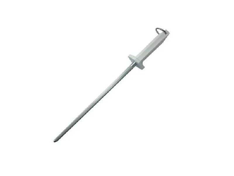 AFILADOR DE CUCHILLO CHAIRA CON MANGO BLANCO 12" UYU