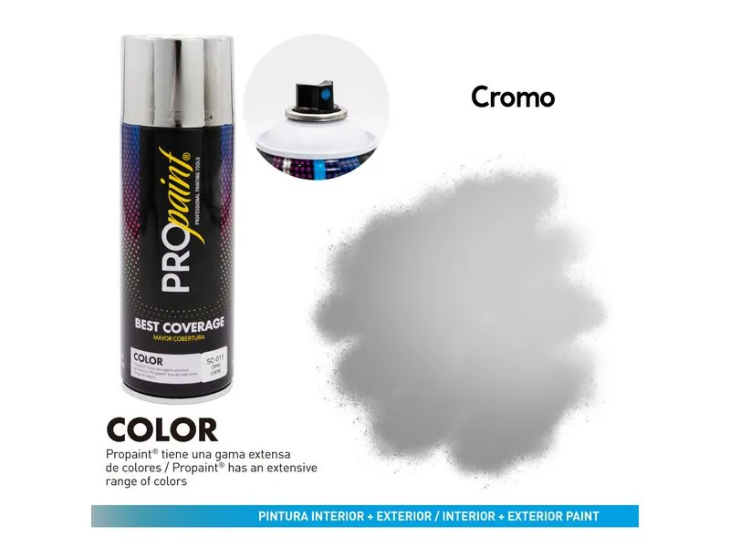 PINTURA EN AEROSOL (CROMO)