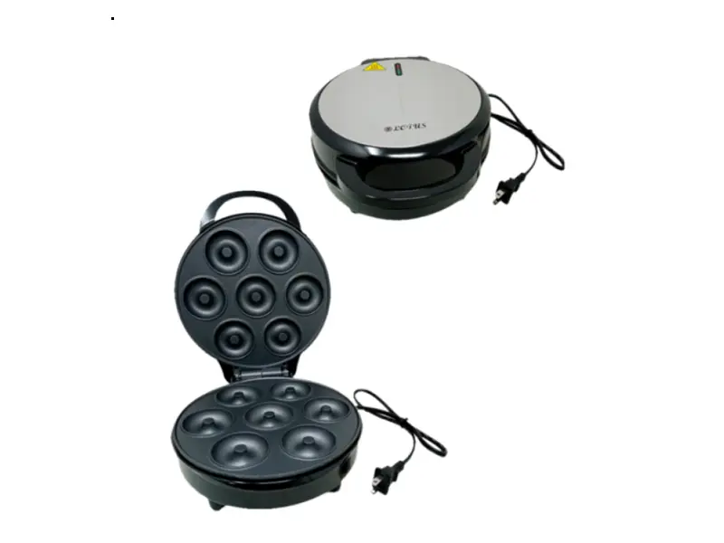 MAQUINA PARA HACER MINI DONATS DOMÉSTICA, COLOR NEGRO, MARCA LOTUS
