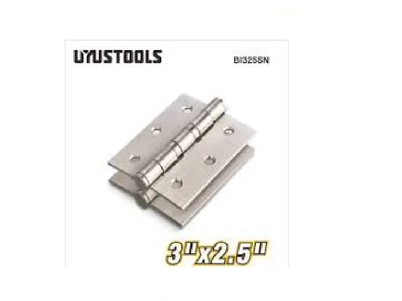 BISAGRA 3*2.5*2.5MM SN NIQUILADO UYU