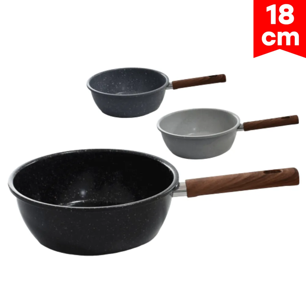 SARTEN DE ALUMINIO TIPO CAZUELA