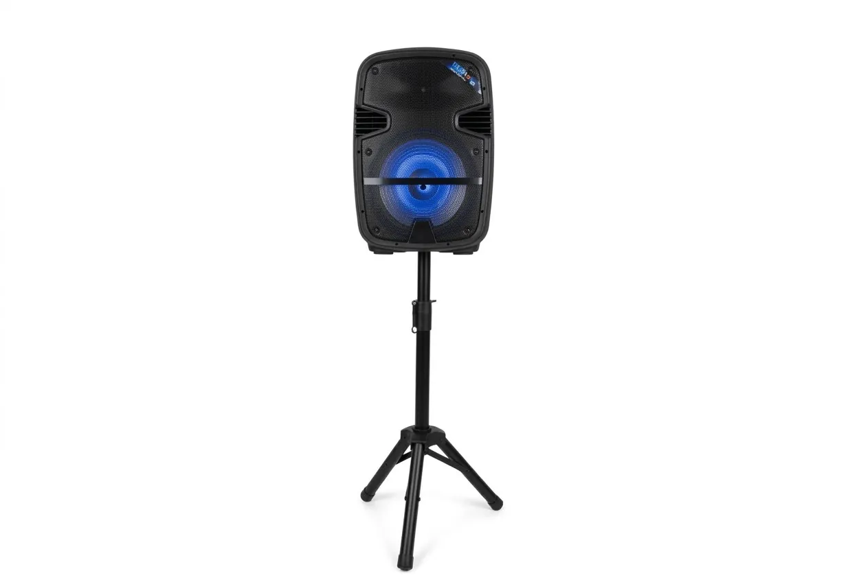 BOCINA DE MUSICA 12" 3000W CON TRIPODE ROYAL