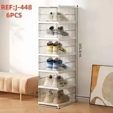 ZAPATERA PLÁSTICA DE 6 NIVELES